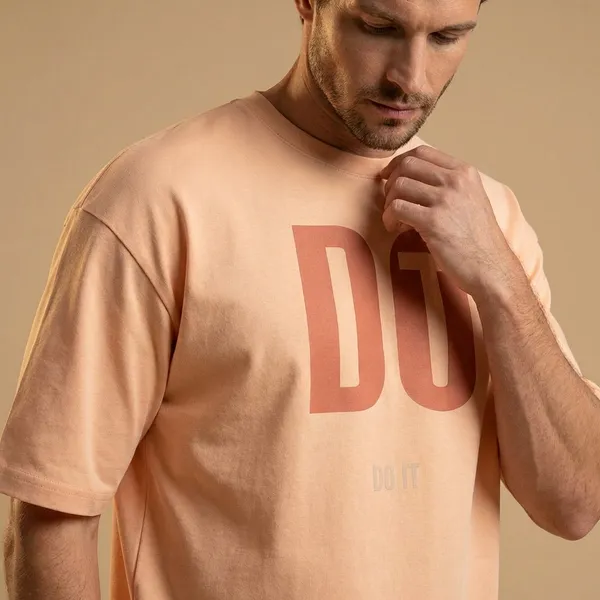 Peach_Cotton_Premium_T_Shirt