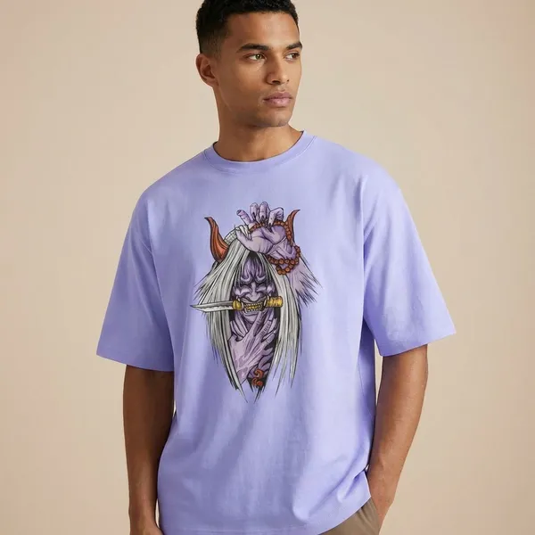 Lavender_Cotton_Premium_T_Shirt