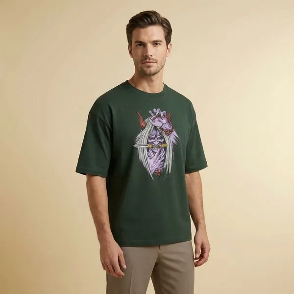 Olive_Green_Cotton_Premium_T_Shirt