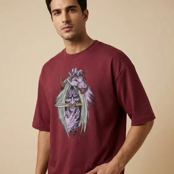 Maroon_Cotton_Premium_T_Shirt
