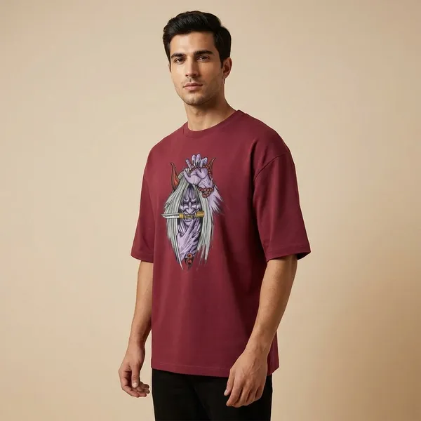 Maroon_Cotton_Premium_T_Shirt