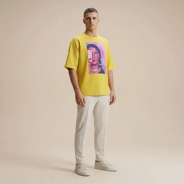 Mustard_Yellow_Cotton_Premium_T_Shirt