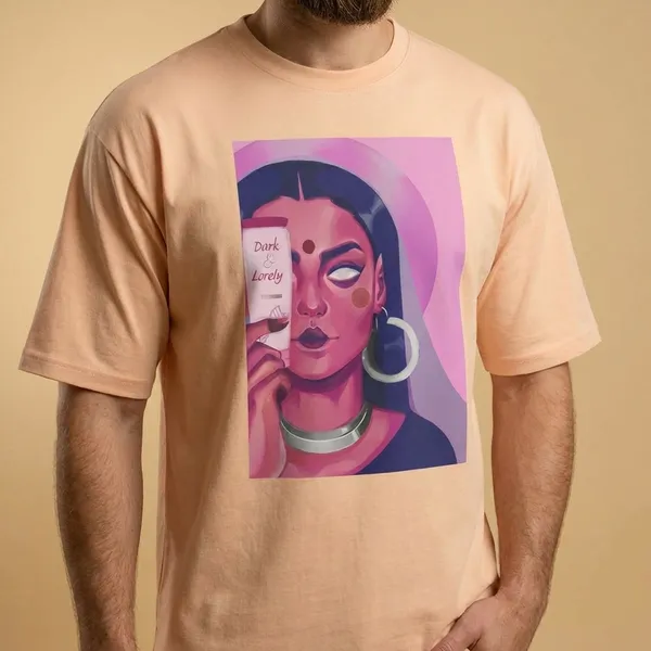 Peach_Cotton_Premium_T_Shirt