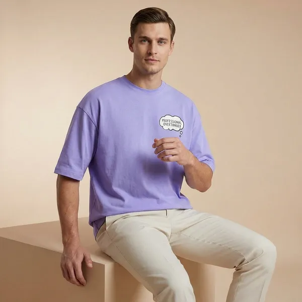 Lavender_Cotton_Premium_T_Shirt