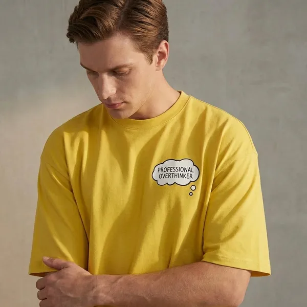Mustard_Yellow_Cotton_Premium_T_Shirt