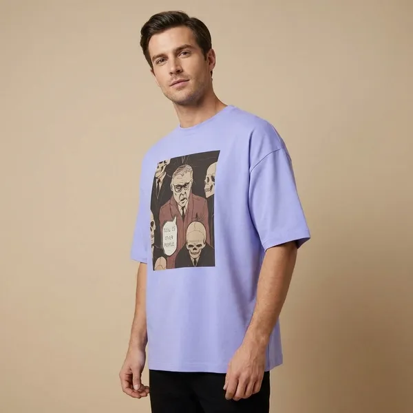 Lavender_Cotton_Premium_T_Shirt