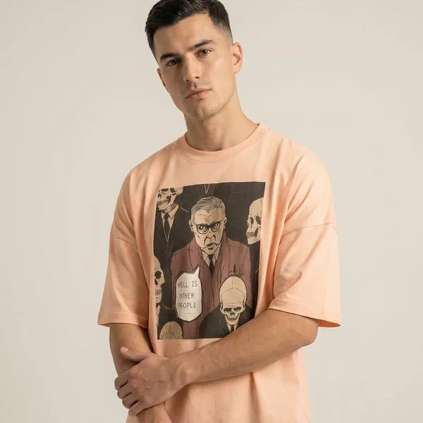 Peach_Cotton_Premium_T_Shirt