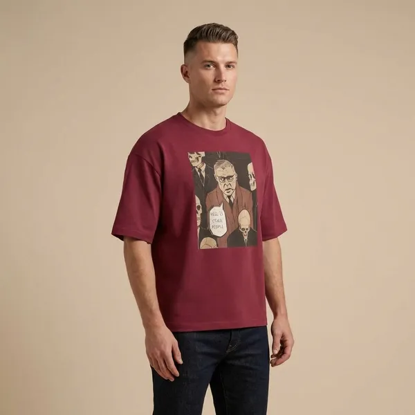 Maroon_Cotton_Premium_T_Shirt