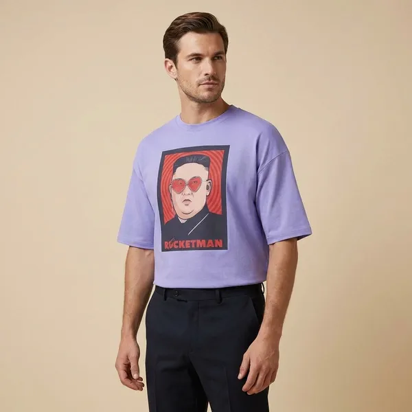 Lavender_Cotton_Premium_T_Shirt