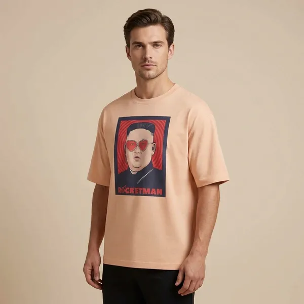 Peach_Cotton_Premium_T_Shirt