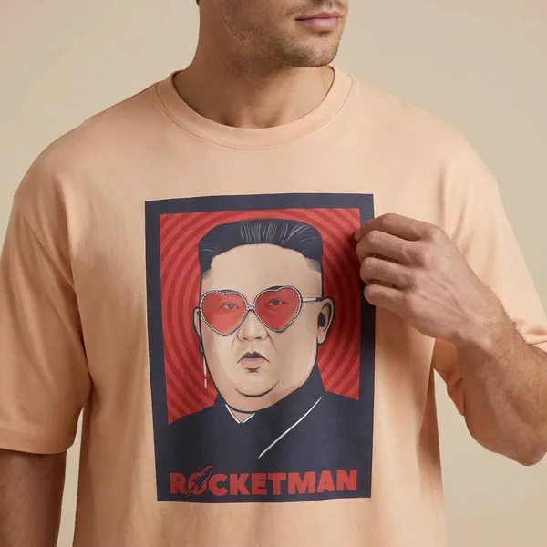 Peach_Cotton_Premium_T_Shirt