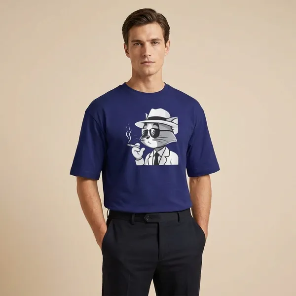 Navy_Cotton_Premium_T_Shirt