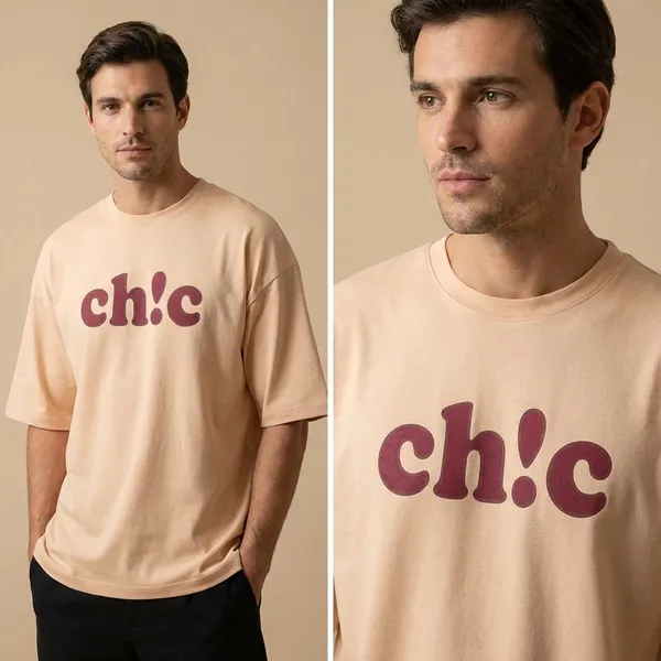 Peach_Cotton_Premium_T_Shirt