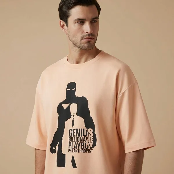 Peach_Cotton_Premium_T_Shirt
