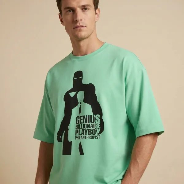 Pista_Green_Cotton_Premium_T_Shirt
