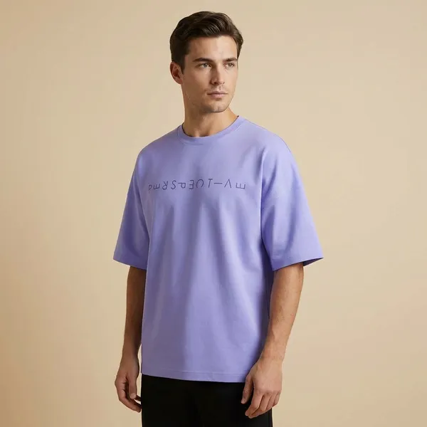 Lavender_Cotton_Premium_T_Shirt