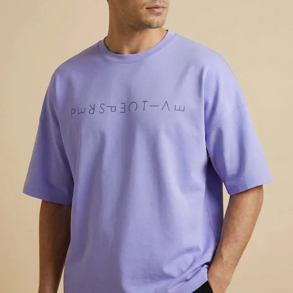 Lavender_Cotton_Premium_T_Shirt