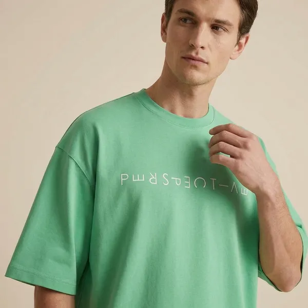 Pista_Green_Cotton_Premium_T_Shirt