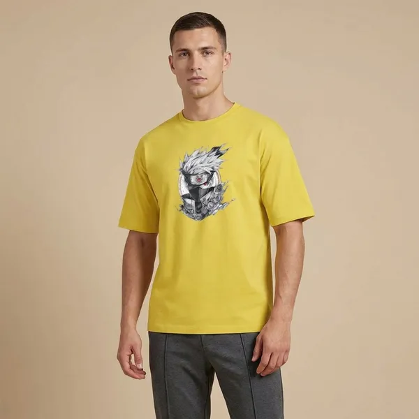 Mustard_Yellow_Cotton_Premium_T_Shirt