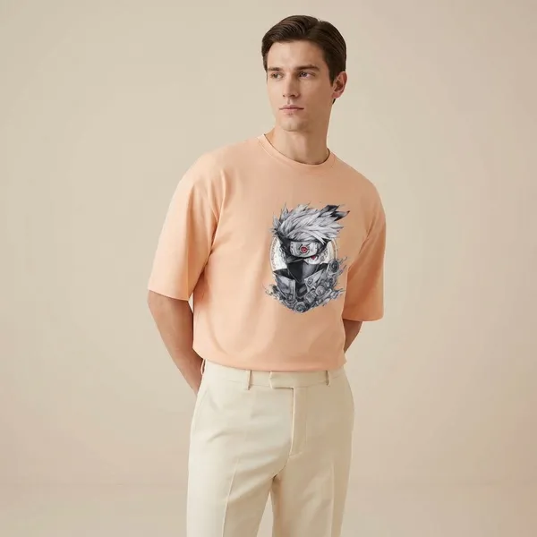 Peach_Cotton_Premium_T_Shirt