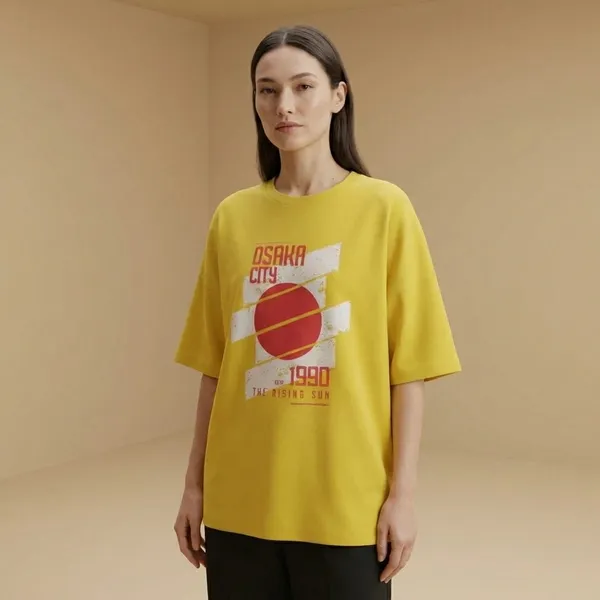 Mustard_Yellow_Cotton_Premium_T_Shirt
