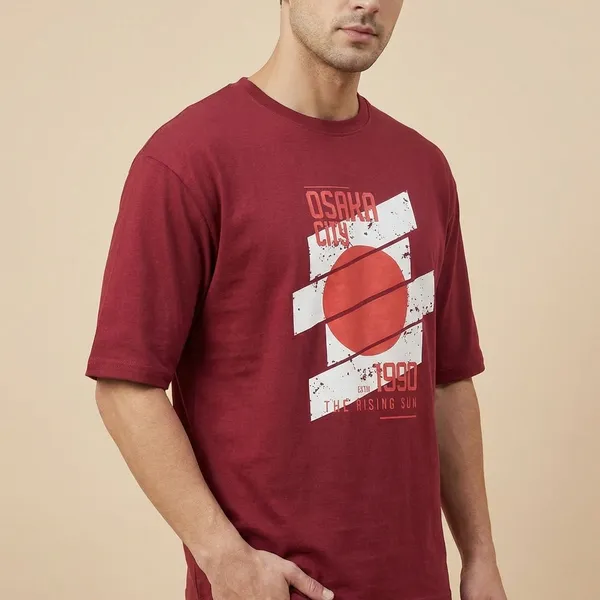 Maroon_Cotton_Premium_T_Shirt