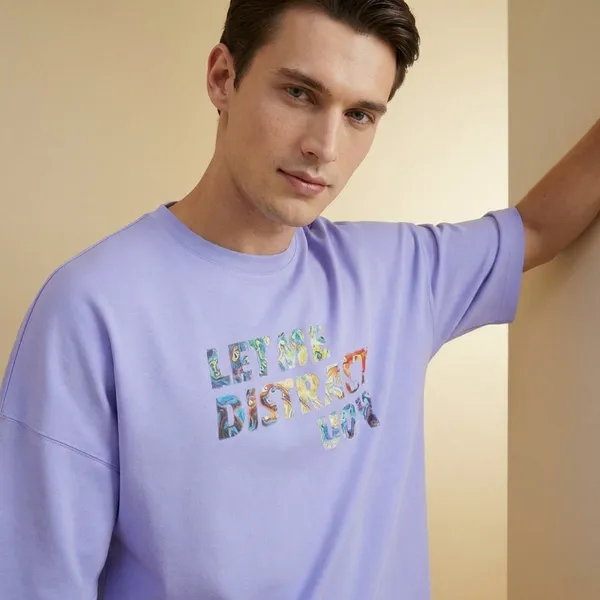 Lavender_Cotton_Premium_T_Shirt