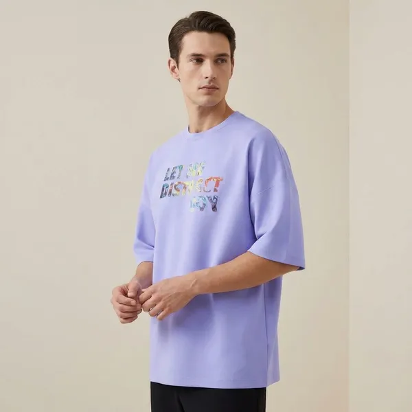 Lavender_Cotton_Premium_T_Shirt