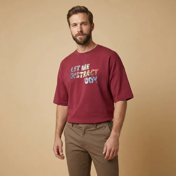 Maroon_Cotton_Premium_T_Shirt