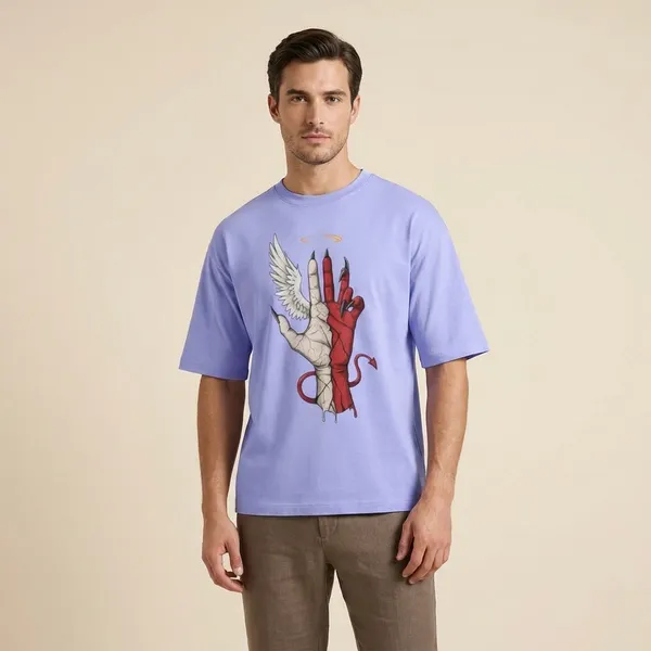 Lavender_Cotton_Premium_T_Shirt