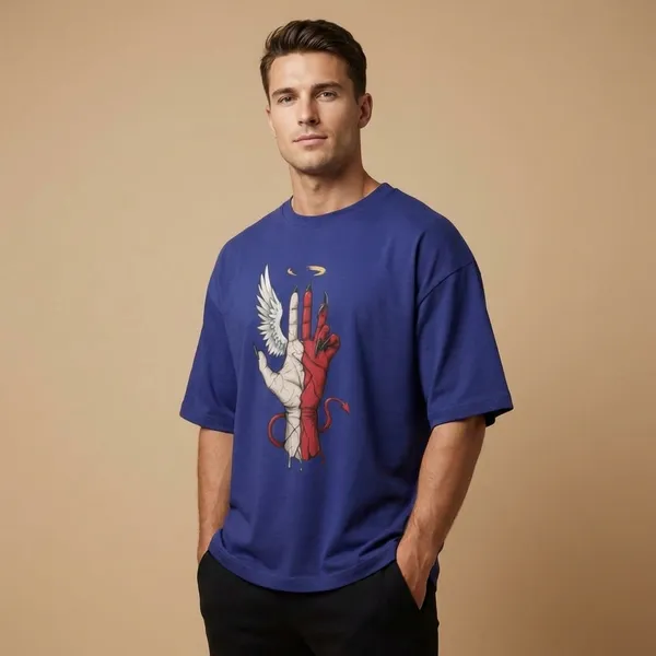 Navy_Cotton_Premium_T_Shirt