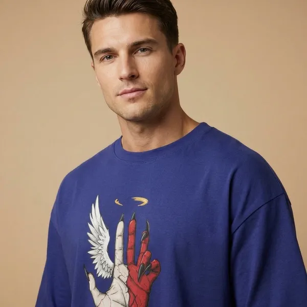 Navy_Cotton_Premium_T_Shirt