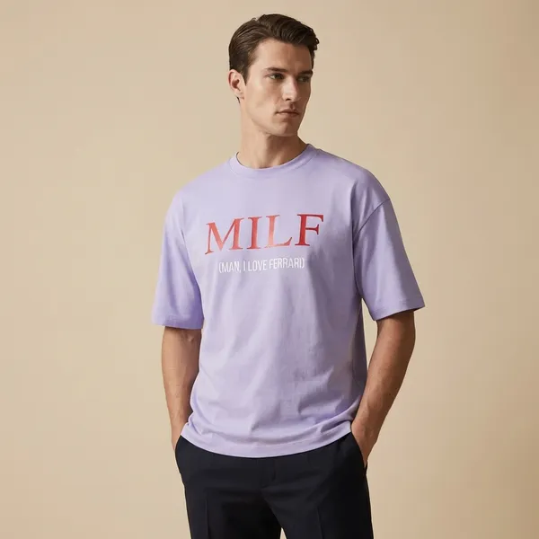Lavender_Cotton_Premium_T_Shirt