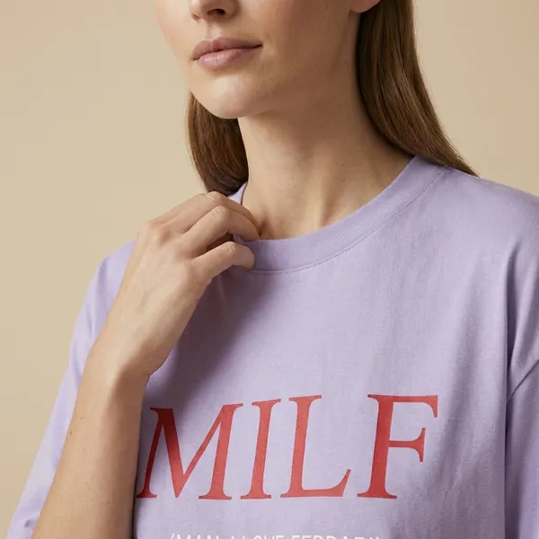 Lavender_Cotton_Premium_T_Shirt