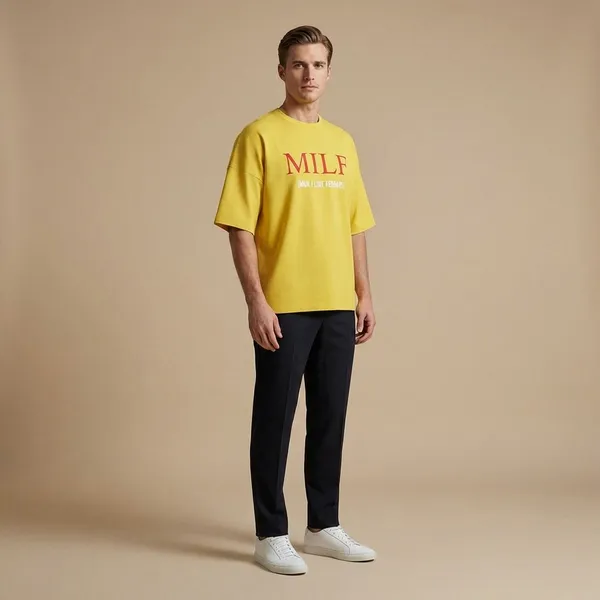 Mustard_Yellow_Cotton_Premium_T_Shirt
