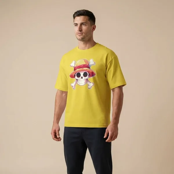 Mustard_Yellow_Cotton_Premium_T_Shirt