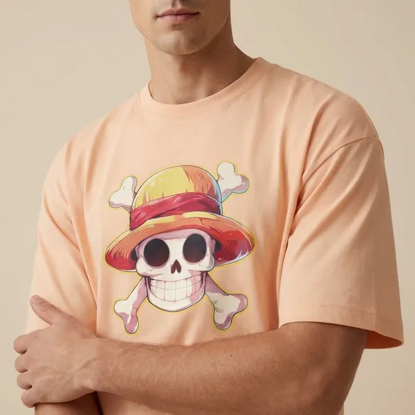Peach_Cotton_Premium_T_Shirt