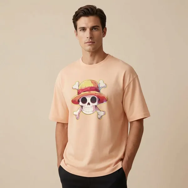 Peach_Cotton_Premium_T_Shirt