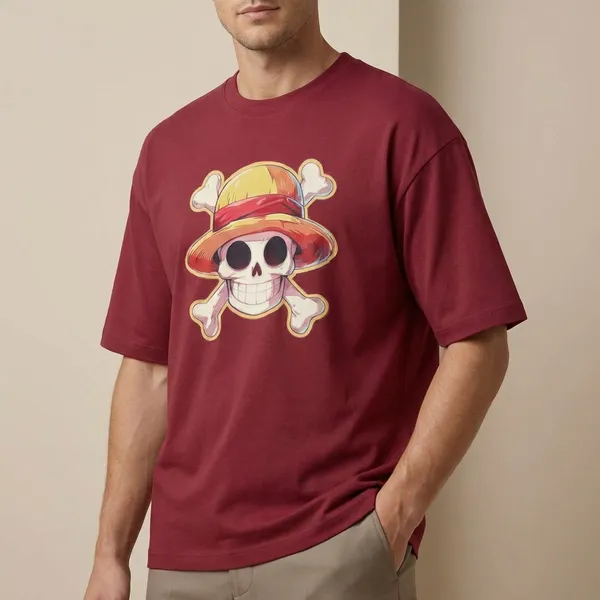 Maroon_Cotton_Premium_T_Shirt