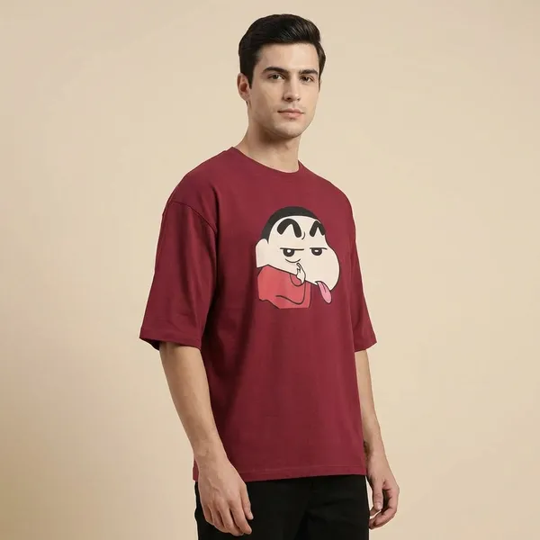 Maroon_Cotton_Premium_T_Shirt
