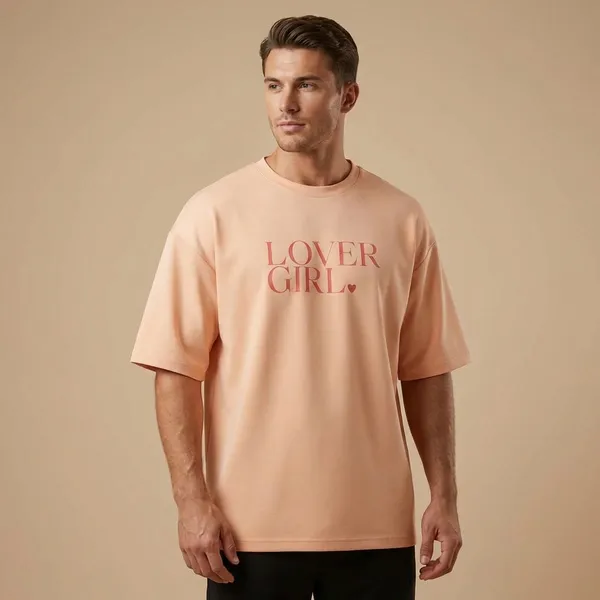 Peach_Cotton_Premium_T_Shirt