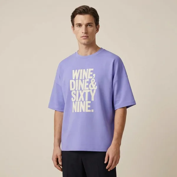 Lavender_Cotton_Premium_T_Shirt