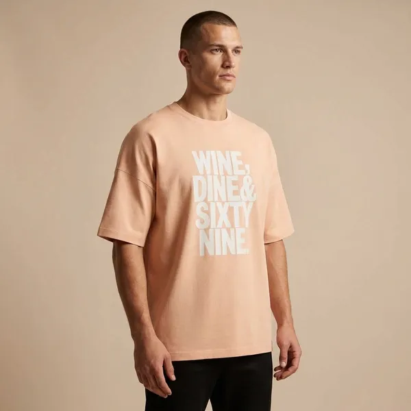 Peach_Cotton_Premium_T_Shirt
