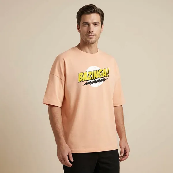 Peach_Cotton_Premium_T_Shirt