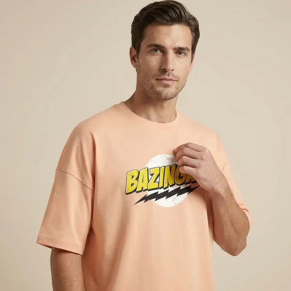 Peach_Cotton_Premium_T_Shirt