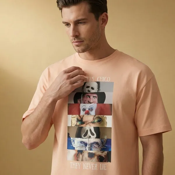 Peach_Cotton_Premium_T_Shirt