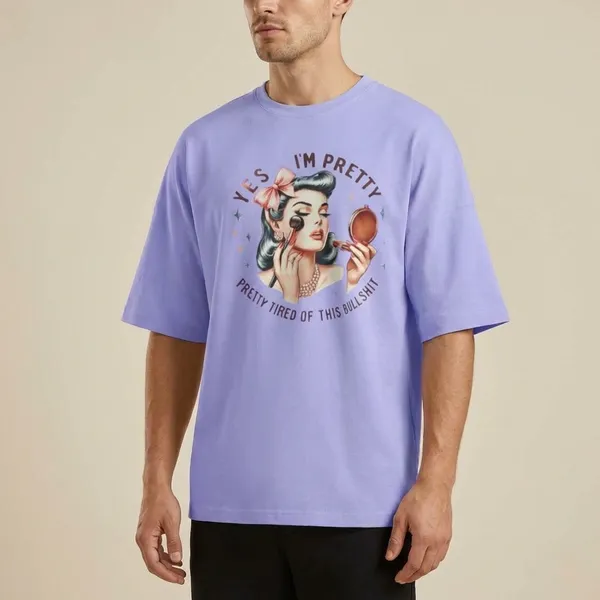 Lavender_Cotton_Premium_T_Shirt