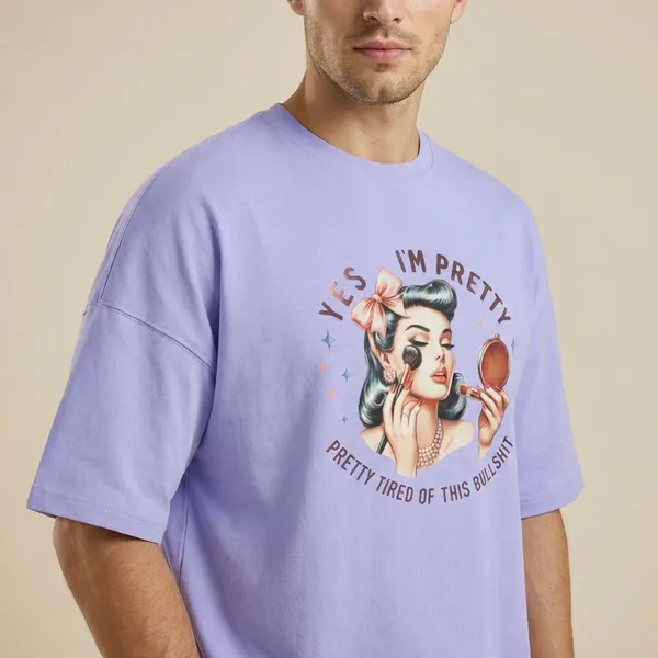 Lavender_Cotton_Premium_T_Shirt