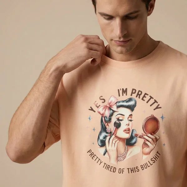 Peach_Cotton_Premium_T_Shirt