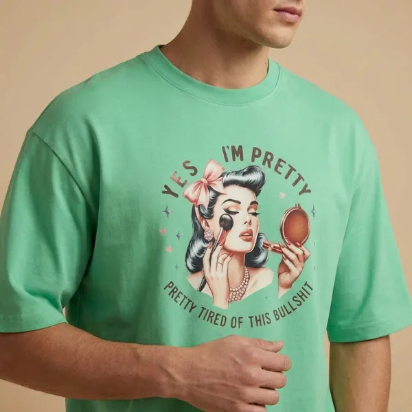 Pista_Green_Cotton_Premium_T_Shirt